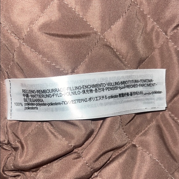 Zara Brown Puffer Jacket with Hood M - Picture 6 of 6
